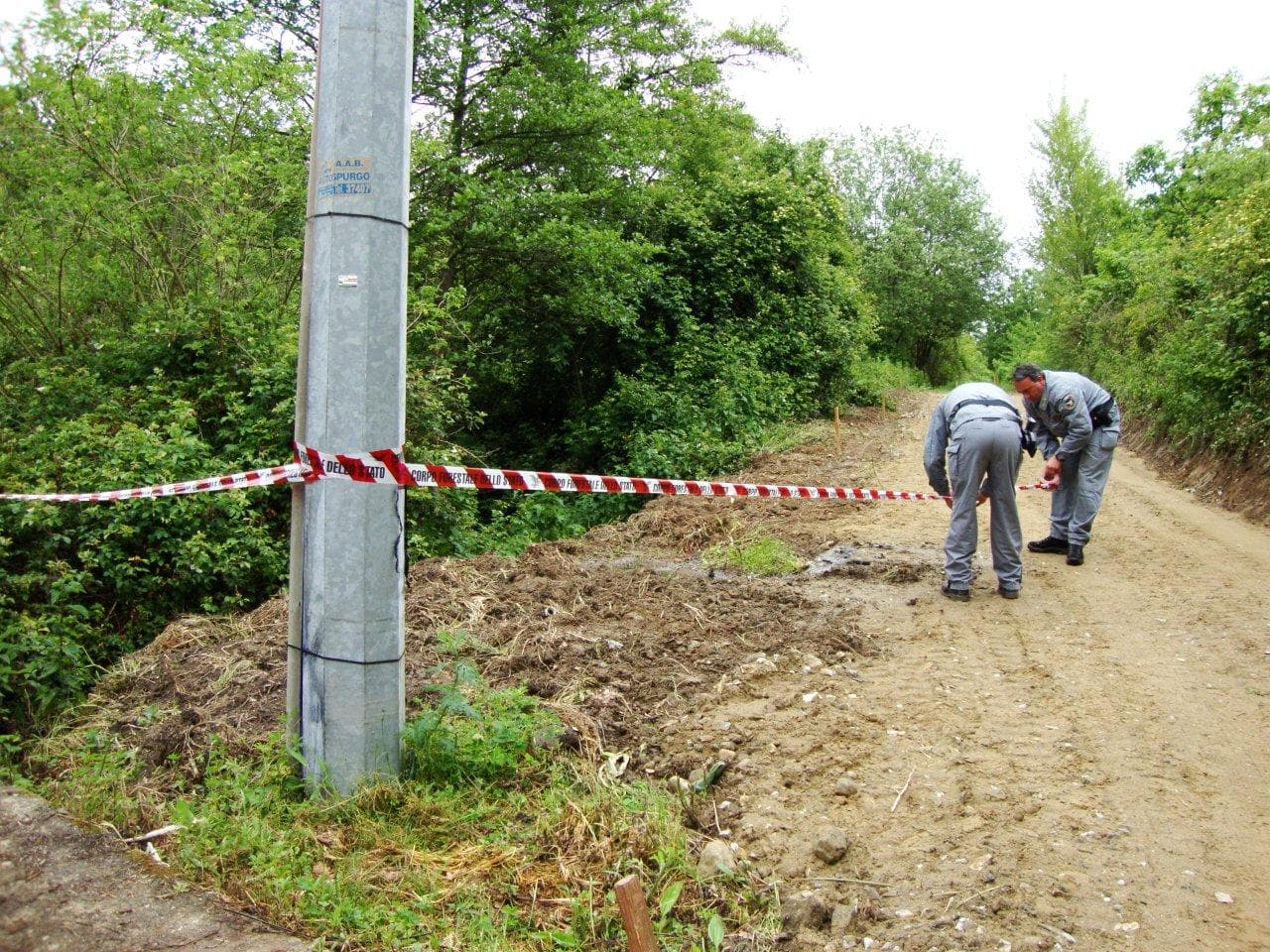 Spezzano piccolo, scarichi illegali. Sequestrata area dal Cfs
