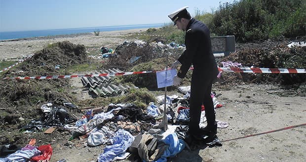 Rossano, sequestrati oltre 2100 metri quadrati di area demaniale alla foce del torrente Cino