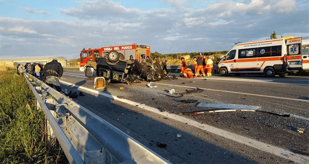Incidente Villapiana, due dei sei feriti in prognosi riservata