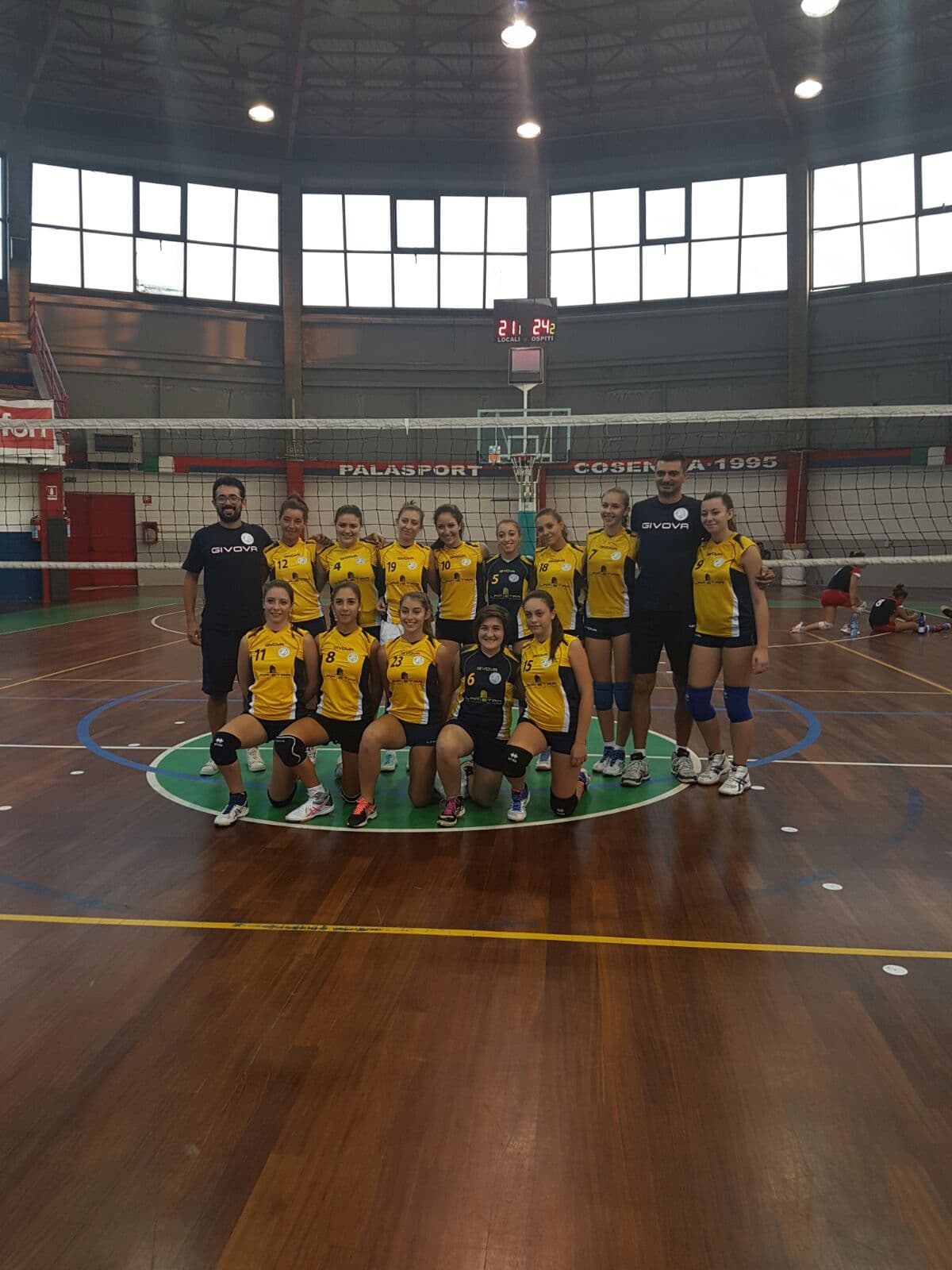 Lapietra Pallavolo, oggi Coppa Calabria maschile