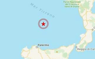 Forte terremoto nel Mar Meridionale
