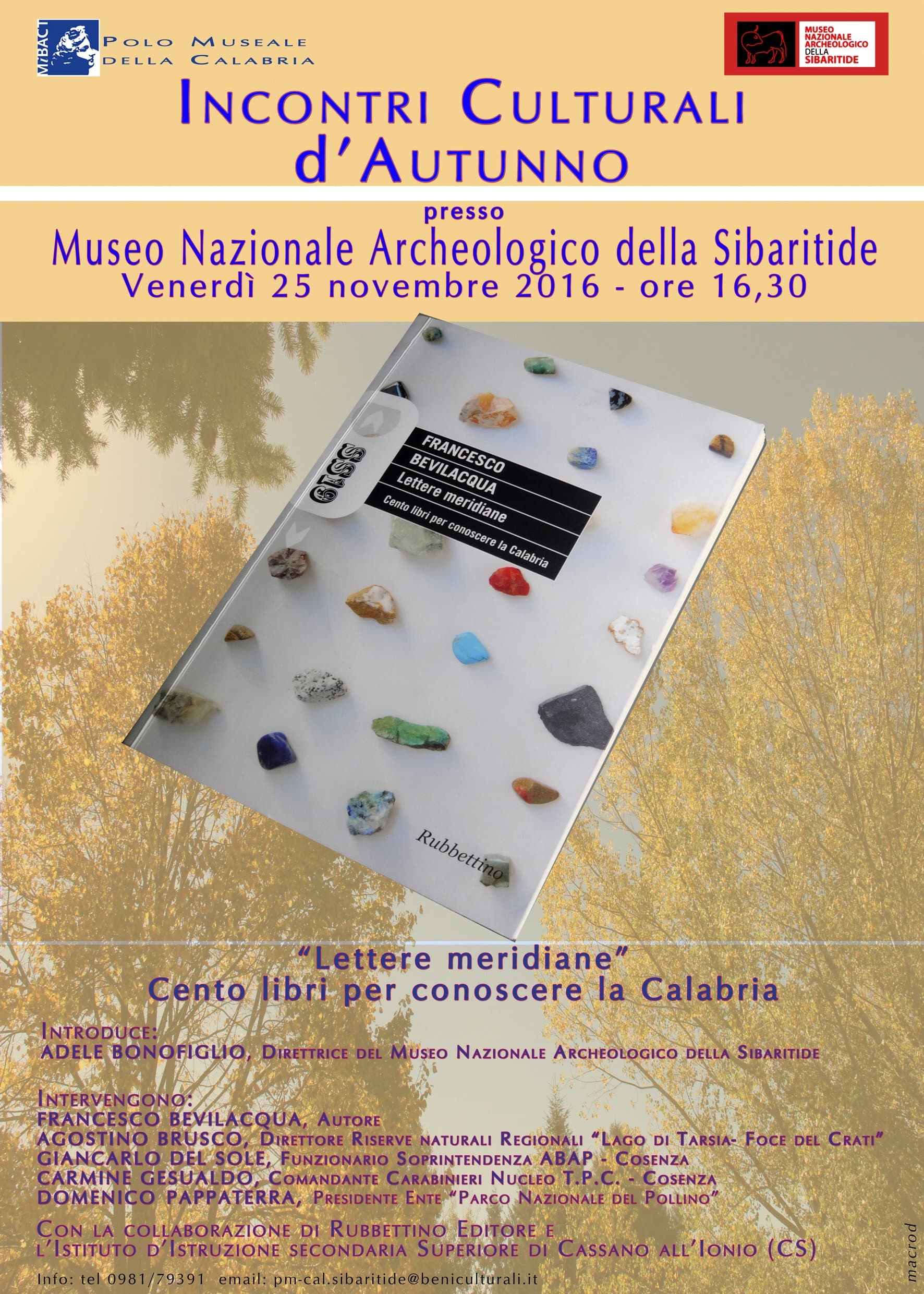 Museo Nazionale Archeologico della Sibaritide presenta "Lettere meridiane"