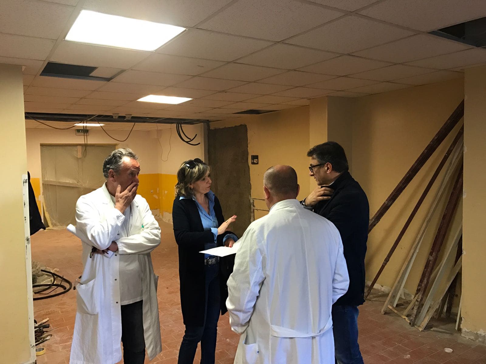 Diritto alla salute, sopralluogo nell'ospedale Giannettasio