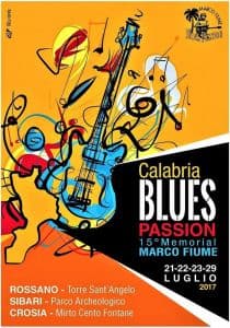 Calabria Blues Passion: a luglio 4 serate esclusive. Il 21 si parte da Rossano