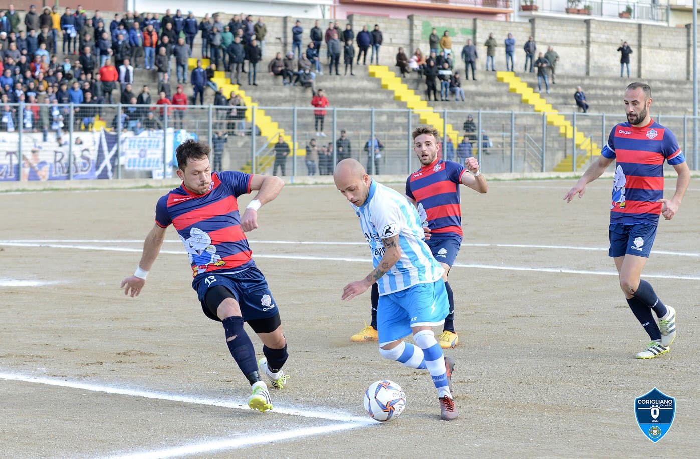 Corigliano calcio batte l'Olympic nel derby "cittadino"