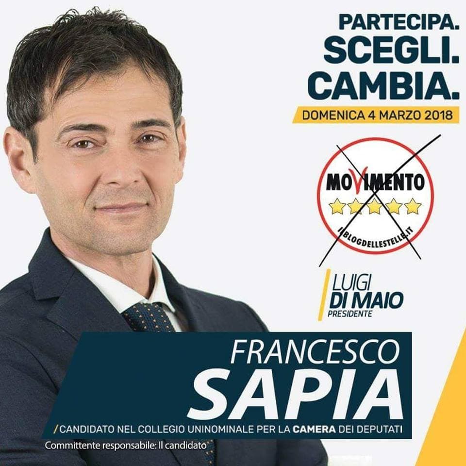 Politiche 2018, Camera: a Corigliano stravince Sapia (M5S)