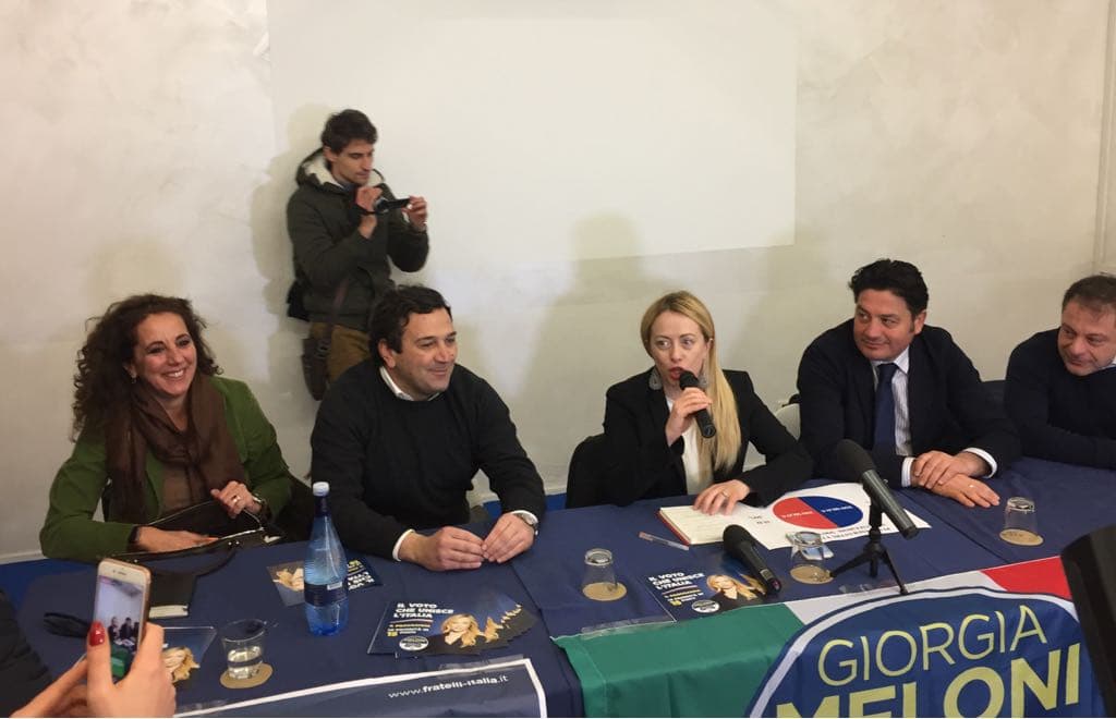 Meloni in Calabria, Orsomarso: Fratelli d'Italia si preoccupa del Sud