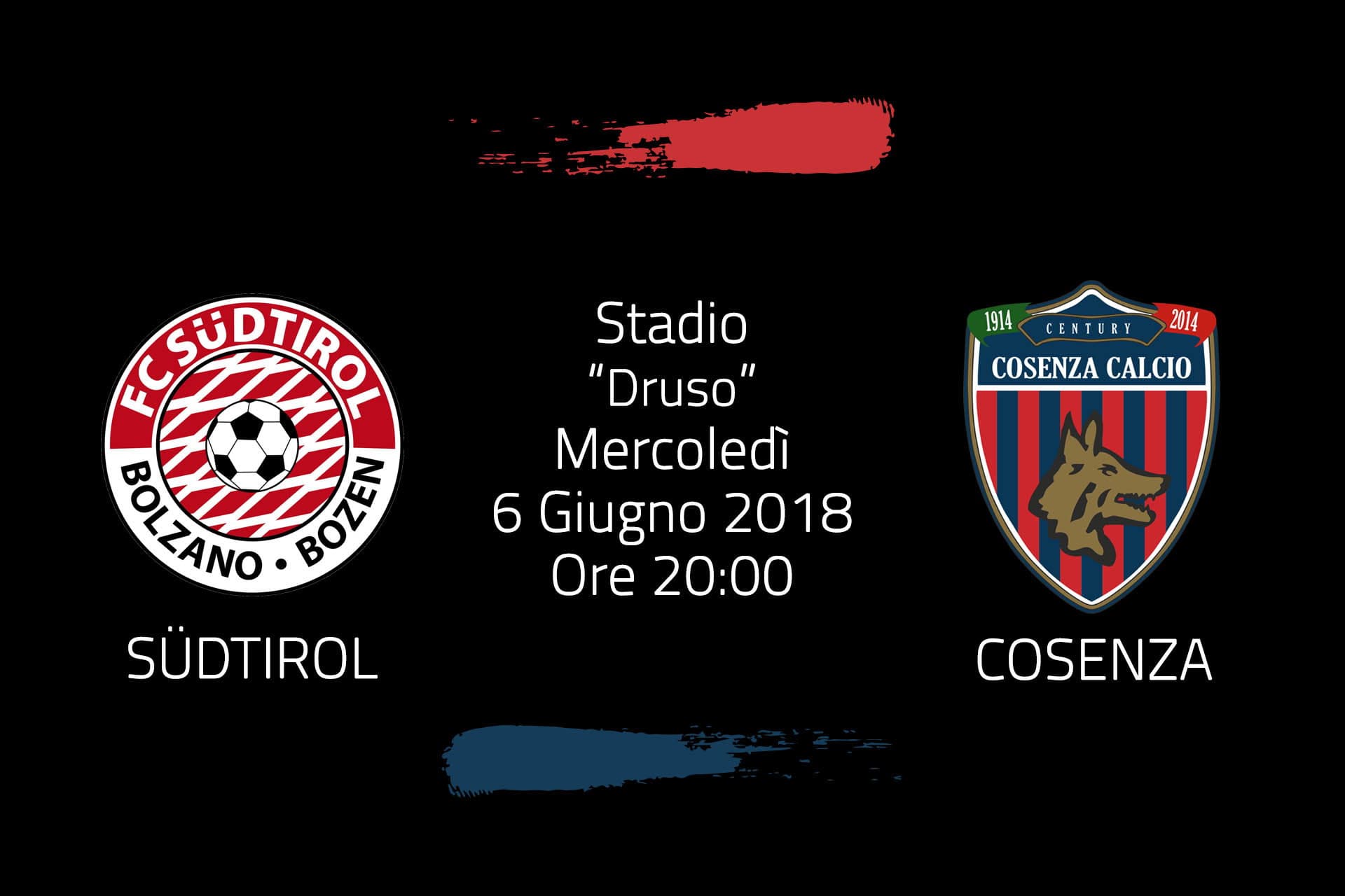 Il Cosenza tra pochi minuti in campo a Bolzano per semifinale andata play off