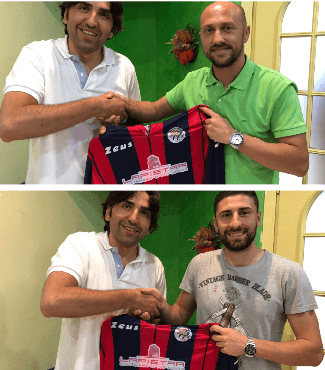Calcio, Rossanese 2018: riconfermati Sifonetti, Carrozza e Rizzo