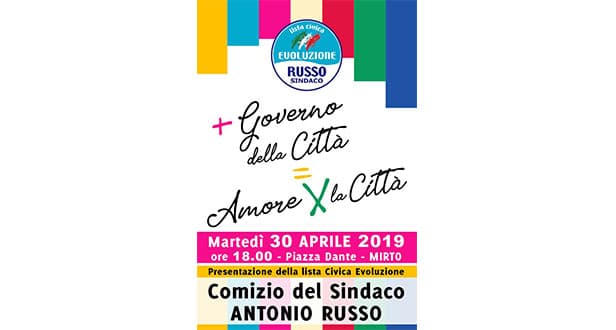 Crosia, martedì 30 presentazione del consuntivo dell'amministrazione Russo