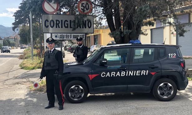 Corigliano: arrestato dai carabinieri rapinatore che si era reso irreperibile