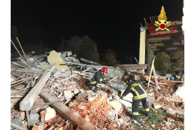 Nino Candido, il Vigile del Fuoco calabrese,di appena 32 anni, tra le vittime dell'esplosione di Alessandria