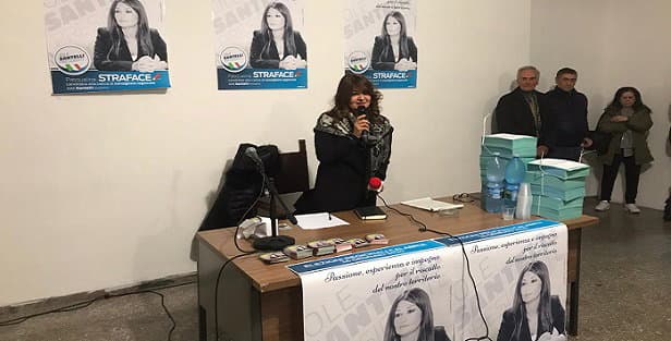 Regionali: la grinta di Pasqualina Straface: "Voglio combattere per questo territorio"