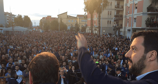 Il voto torna a “scorrere” nelle piazze: da Salvini a… Salvini