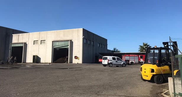 Incendio nell'impianto di Bucita. Si tratta di autocombustione