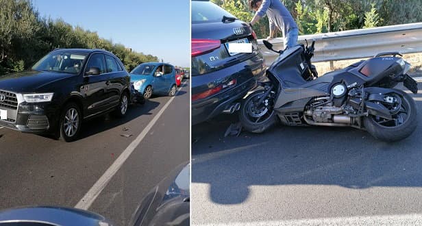 Maxi tamponamento nei pressi del ponte sul Trionto, nessun ferito