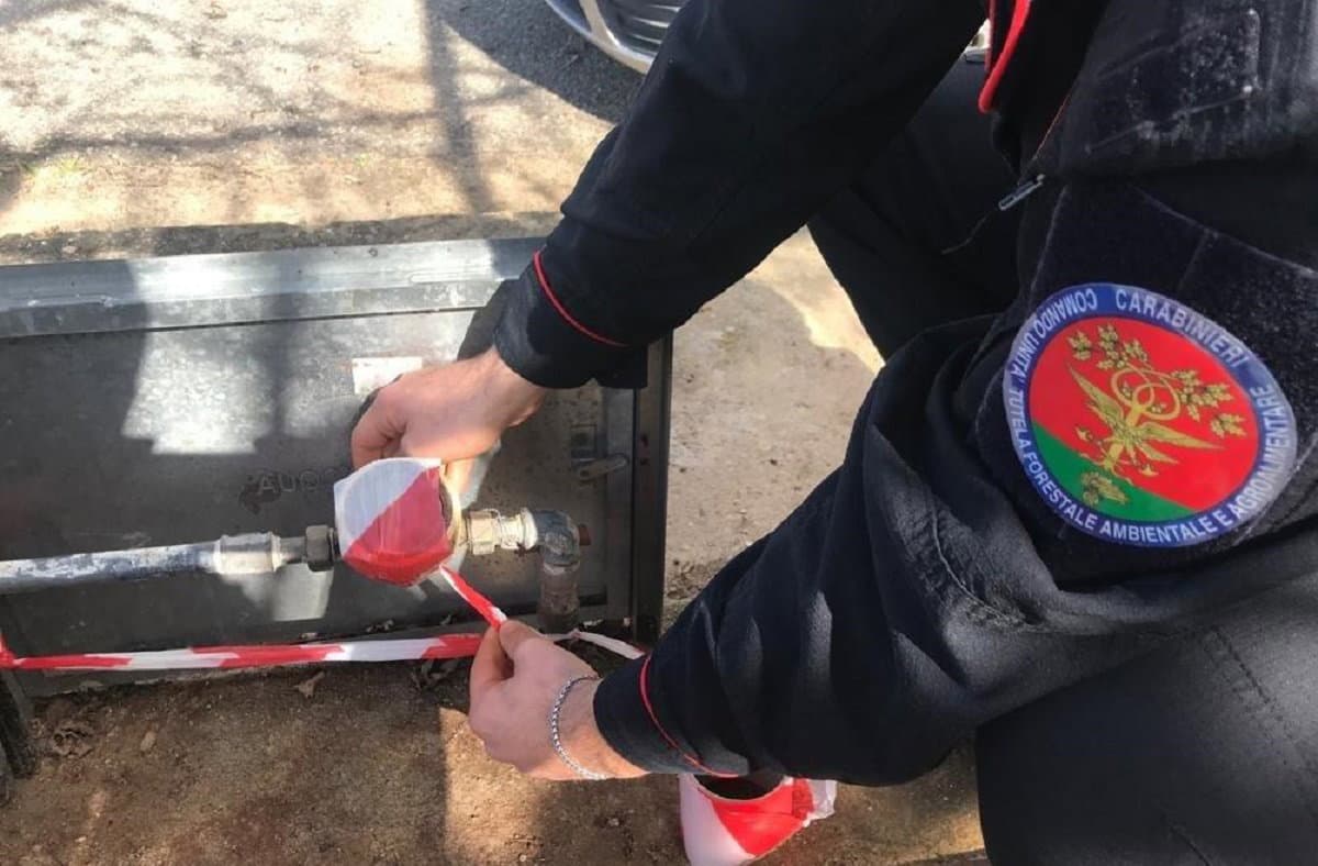 Torano Castello, allaccio abusivo alla condotta idrica: denunciate due persone