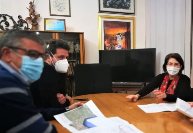 Incontro istituzionale tra Papasso, Stasi e Abate