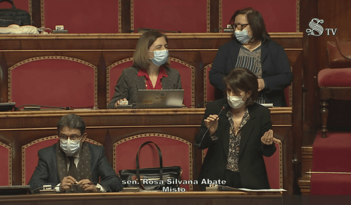Decreto legge Sostegni, ecco le proposte di Abate (Gruppo Misto) per migliorarlo