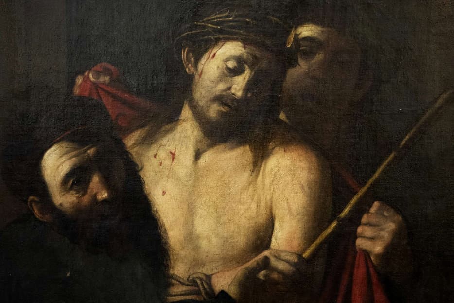 Un inedito dell'Ecce Homo attribuito a Caravaggio è stato scoperto dal professor Francesco Caracciolo