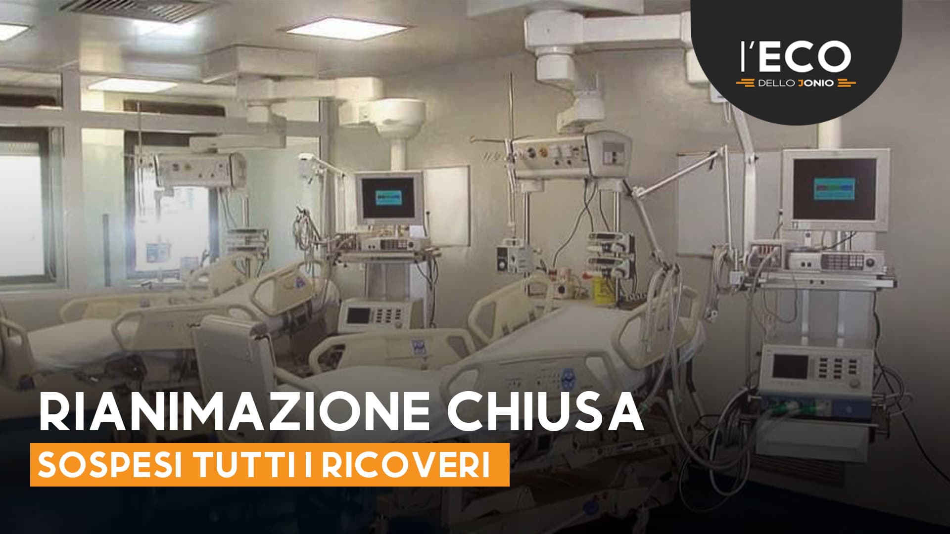 Chiusa la Rianimazione del "Giannettasio": il reparto ha bloccato i ricoveri