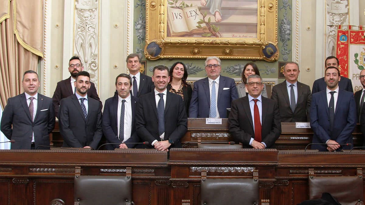 A Piazza XV Marzo si è insediato il nuovo Consiglio Provinciale