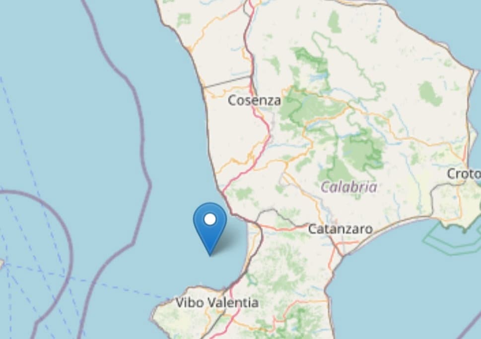 La Calabria si sveglia e trema: un terremoto di 4.3 magnitudo ha fatto tremare gran parte della regione