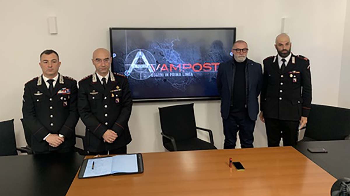"Avamposti" la docuserie sui Carabinieri che vedrà la prima puntata in Calabria