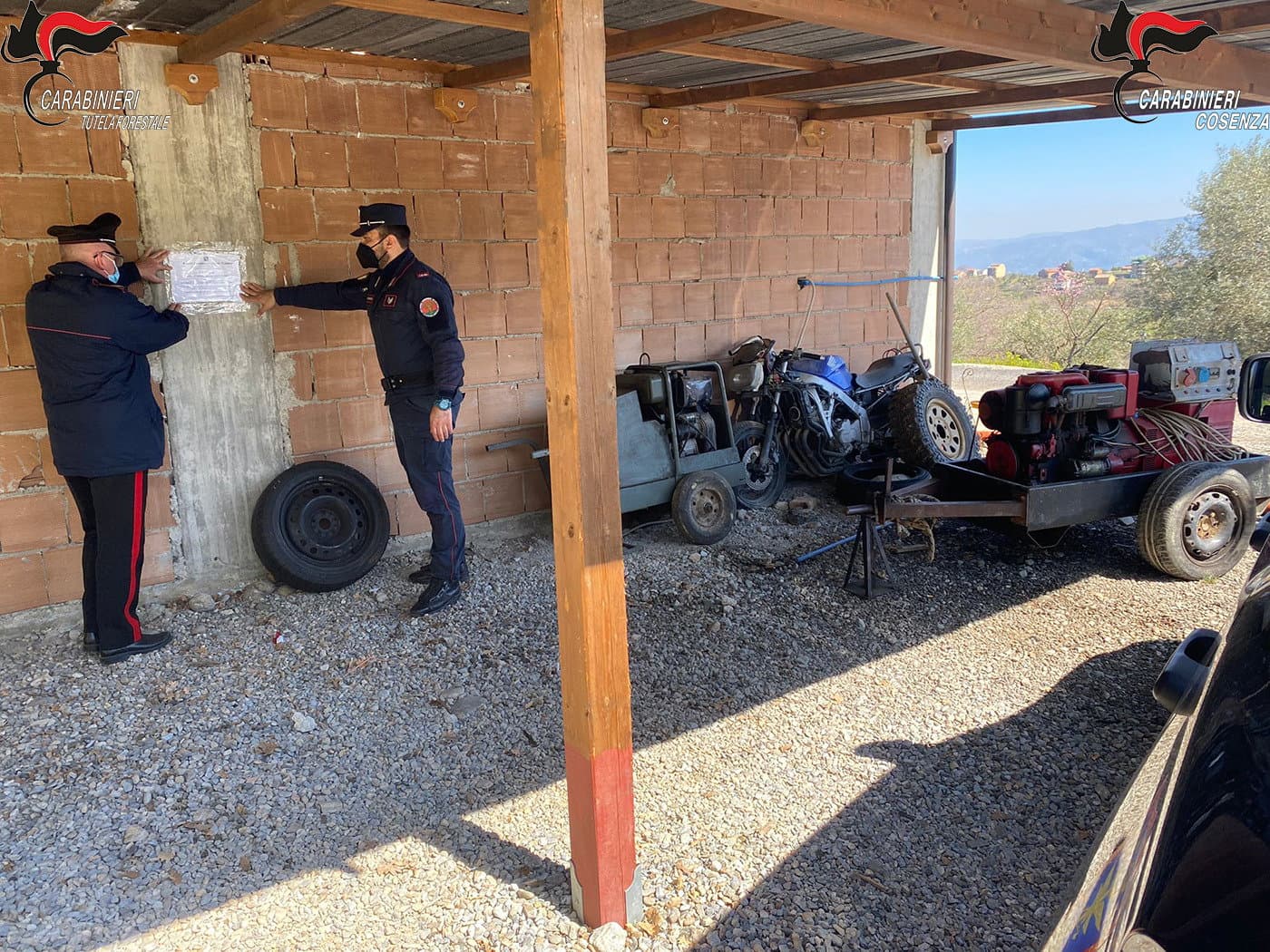 Sequestrata un'officina meccanica che era una vera e propria bomba ecologica