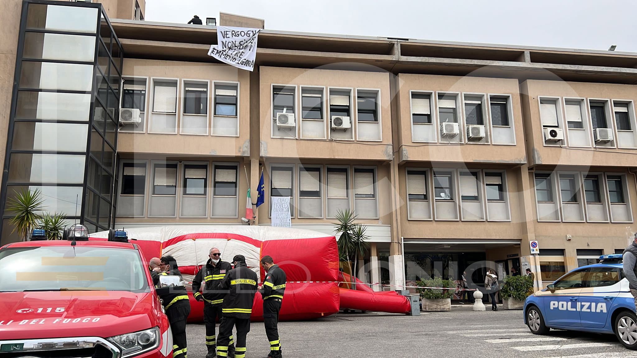 Operatori mensa ospedaliera, ancora proteste al "Giannettasio": martedì 26 incontro con La Regina