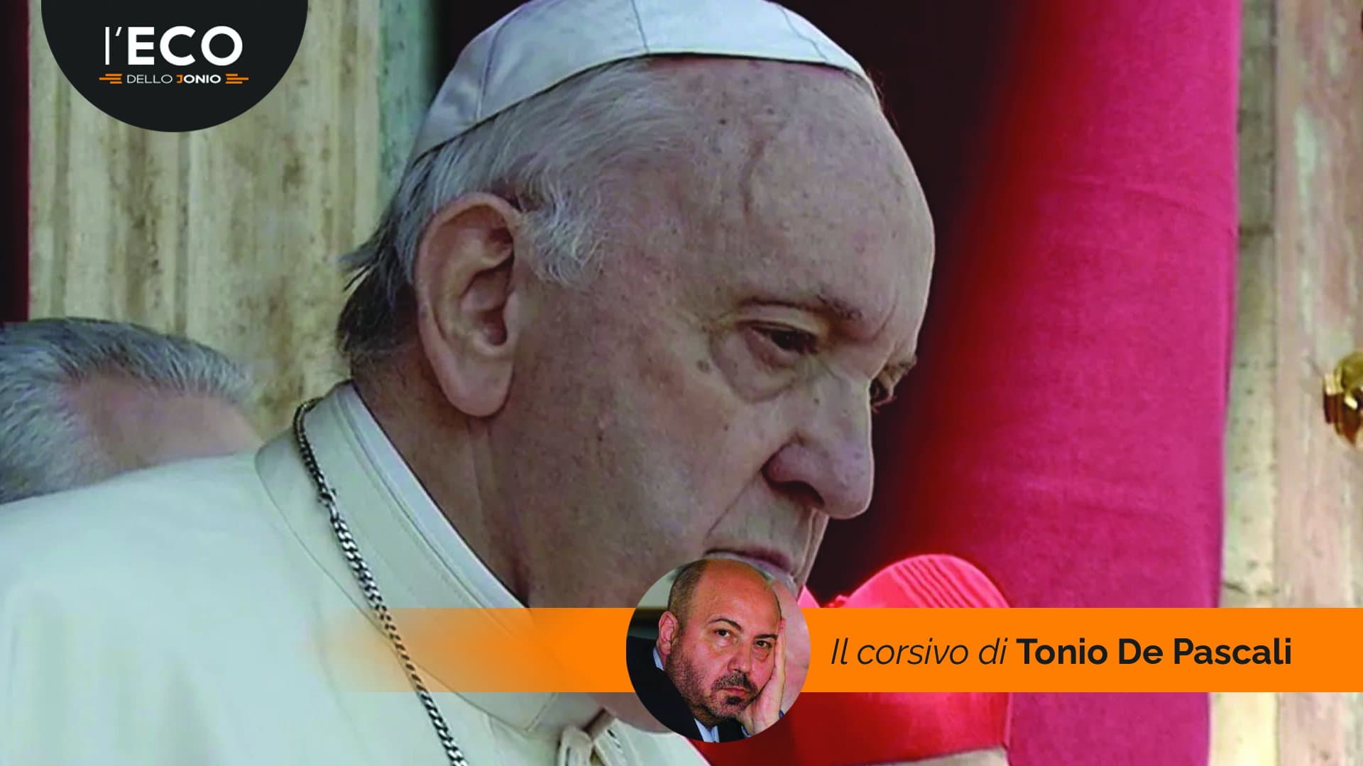 «Bergoglio sconfessa l'occidente e la "ciucciagine" dei suoi politici: la pace non si costruisce con la guerra»
