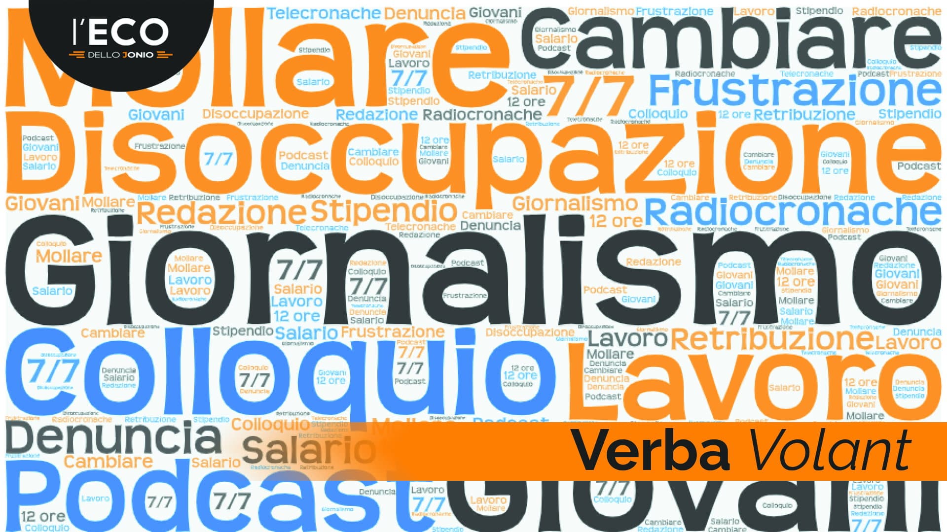 Verba Volant - Cambiate strada, mollate prima di iniziare
