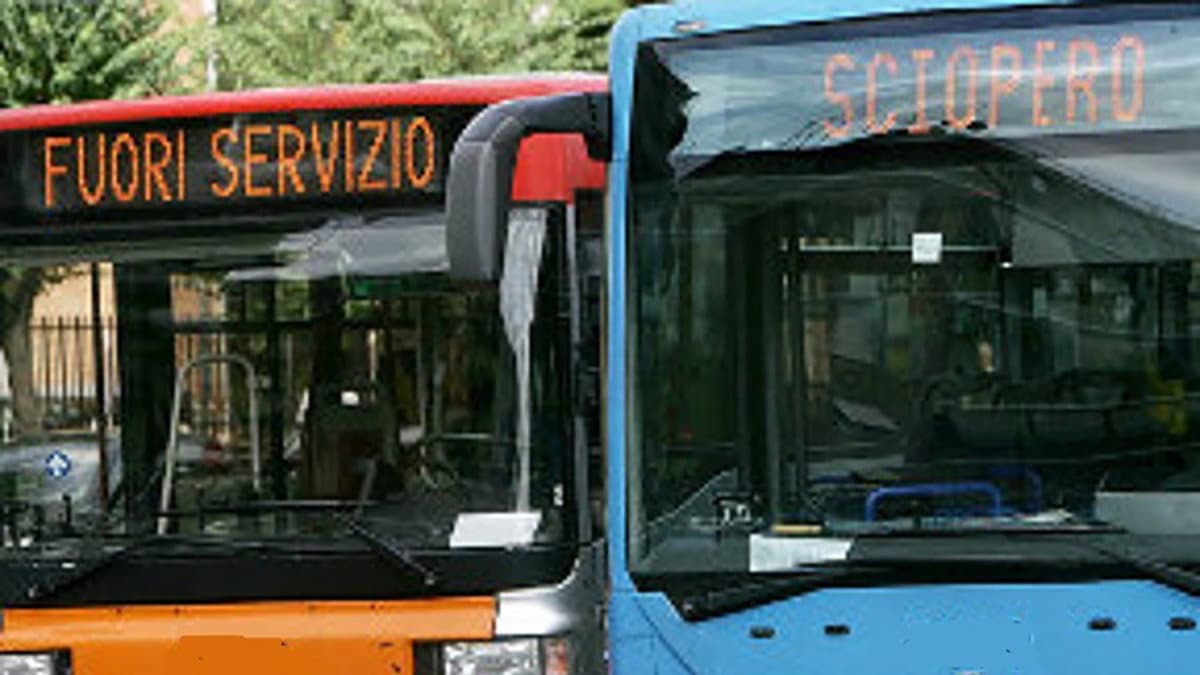 Trasporto pubblico bloccato per lo sciopero di 24 ore indetto dai dipendenti della Ias Scura