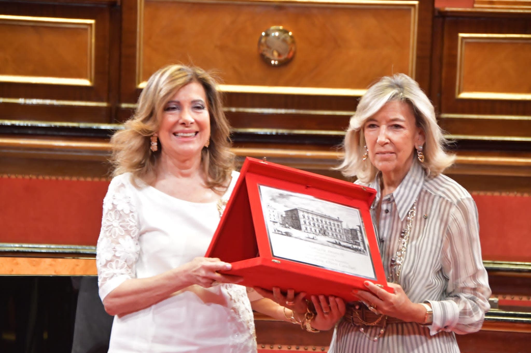 Pina Amarelli tra gli alfieri del made in Italy: un’eccellenza premiata in Senato