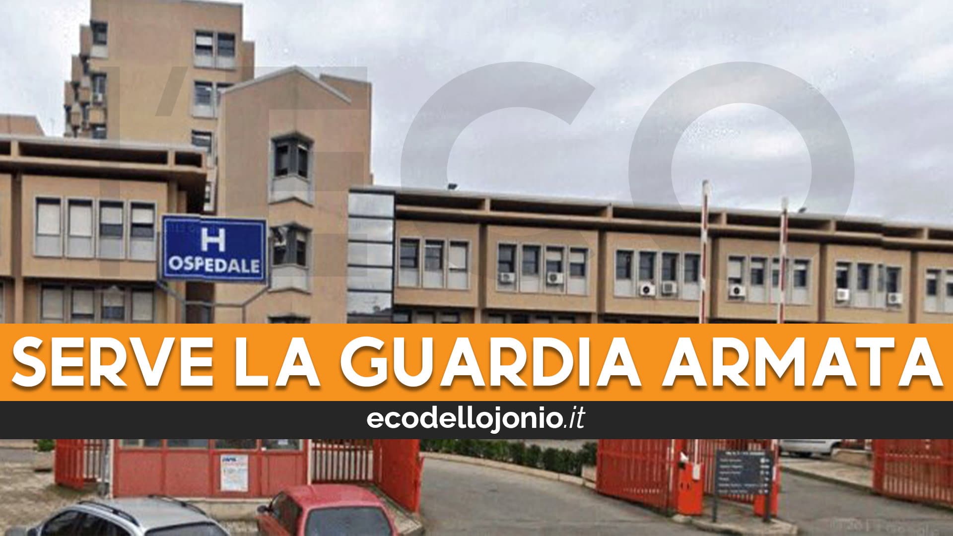 All'ospedale "Giannettasio" ora si palesa anche un problema sicurezza per personale e utenti
