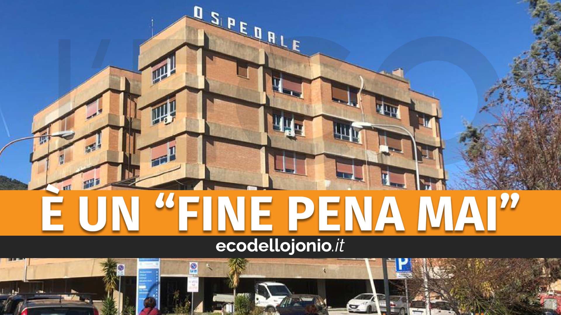 Trebisacce, Ospedale Chidichimo: Urbani si dimette. Aurelio: «Situazione inammissibile»