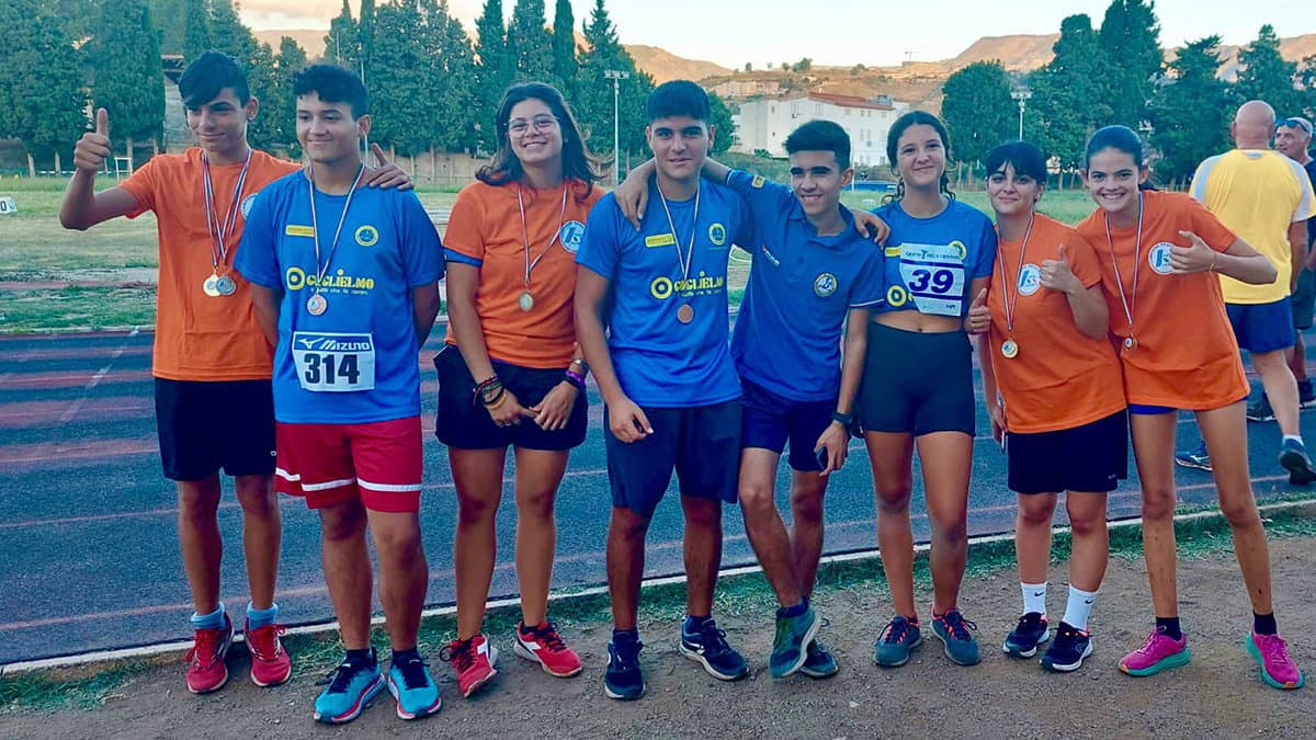 La CorriCastrovillari vola ai Campionati italiani con 7 titoli regionali Cadetti e il tetrathlon