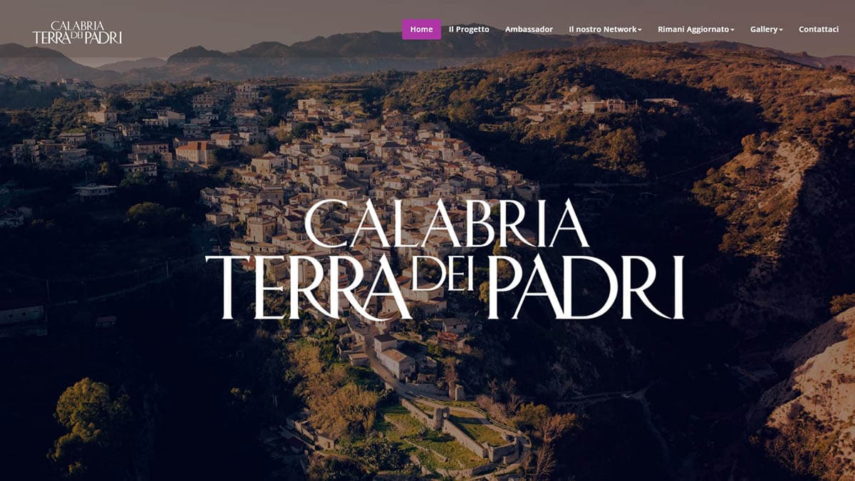 “Calabria Terra dei Padri”: attivo da oggi il sito che punta al turismo di ritorno