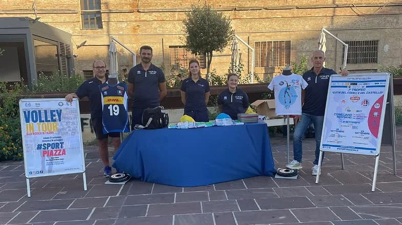 Una giornata di volley nella ricorrenza della festa dei nonni