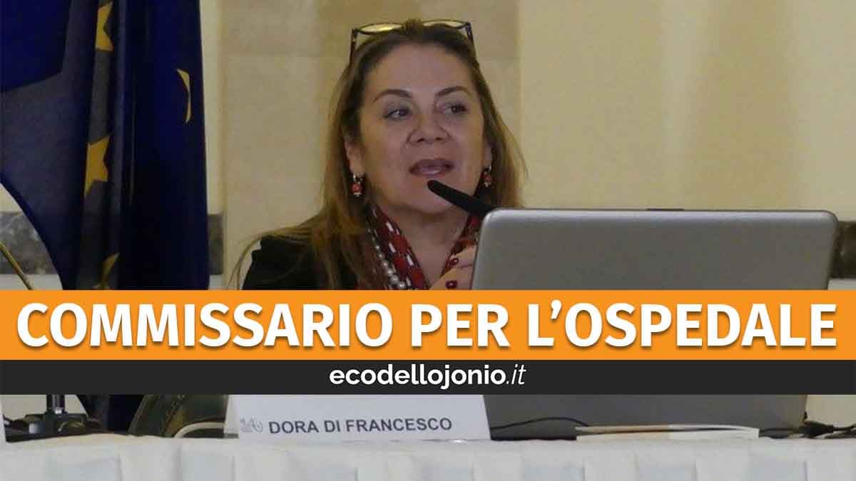 Dora Di Francesco nuovo commissario ad Acta per la riapertura del "Chidichimo"