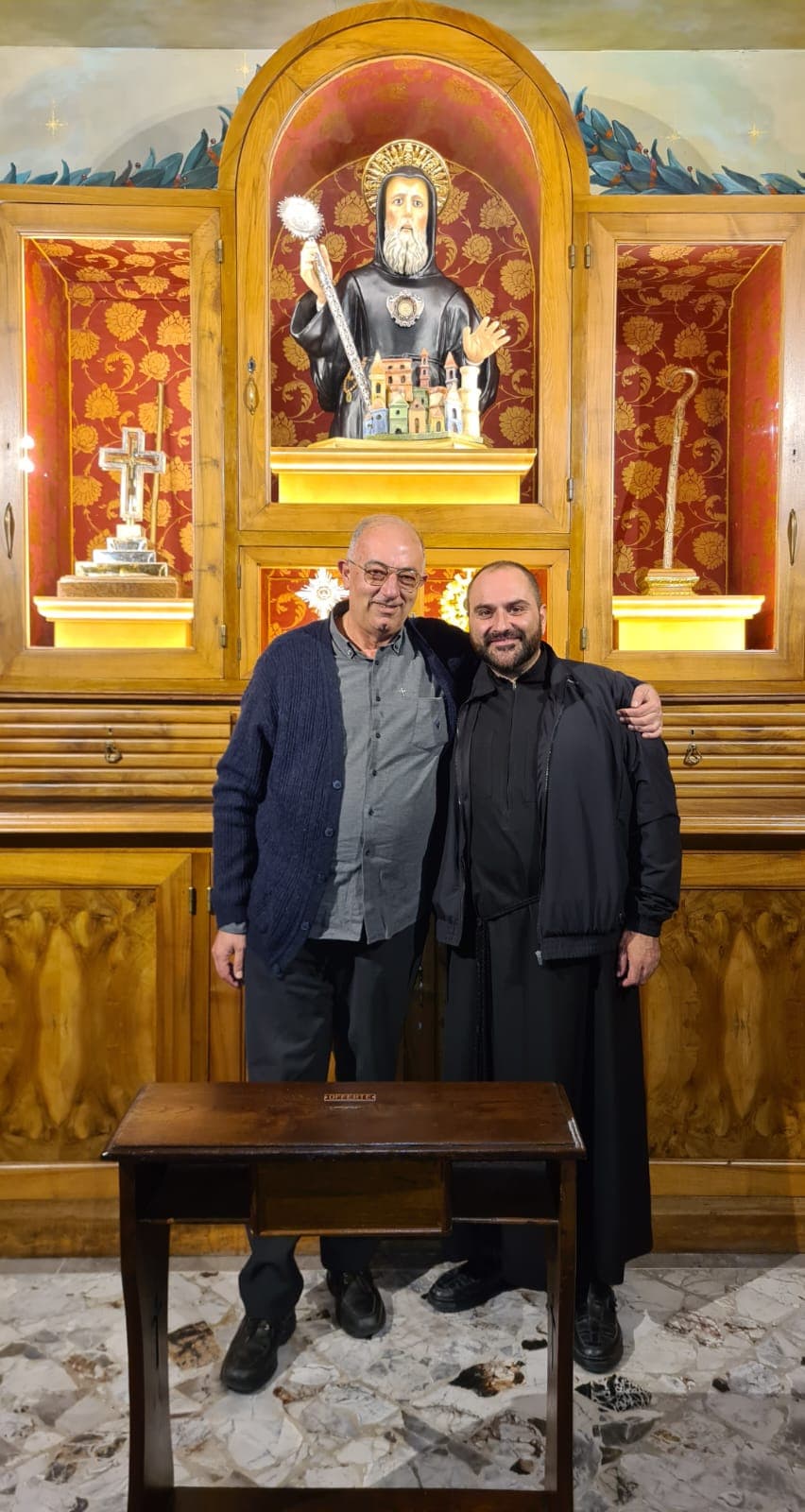 Il Santuario San Francesco di Paola accoglie due frati: Padre Giovanni Cozzolino e Padre Antonio Cassano