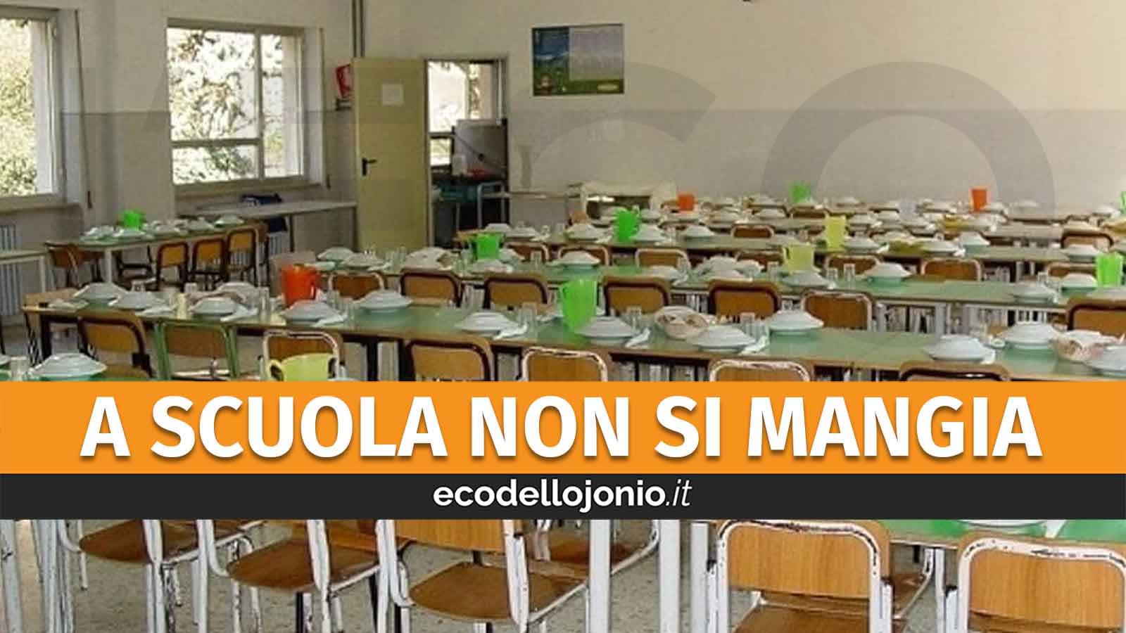 Ancora caos mensa: bloccato il tempo prolungato. La refezione scolastica rimane punto debole dell'esecutivo Stasi