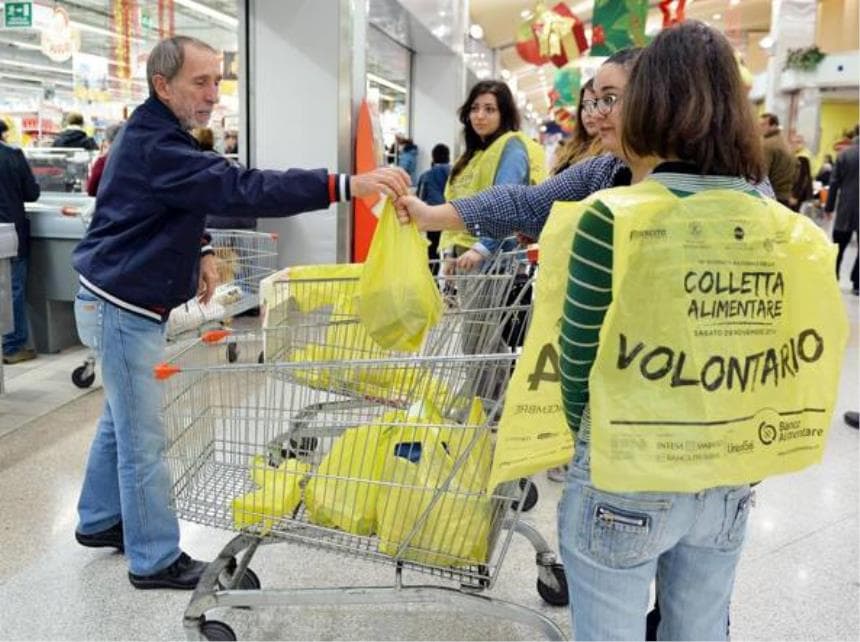 Colletta banco alimentare, si spera nella generosità dei corissanesi