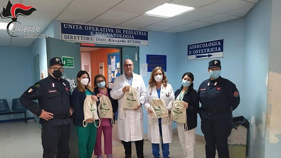 Epifania 2023, speranza e natura negli ospedali pediatrici grazie ai Carabinieri Forestali