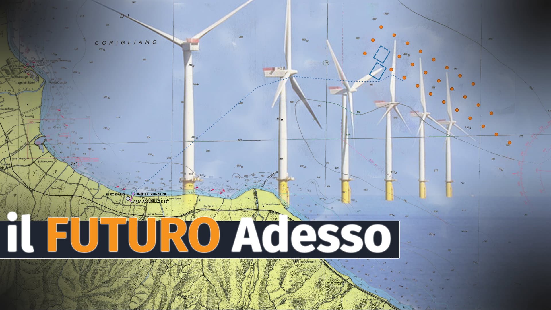 Il Parco eolico/solare offshore è già sul tavolo del Ministero Ambiente. Ecco il progetto