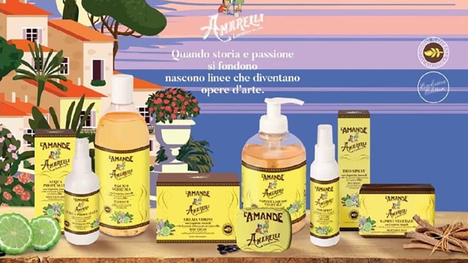 Cosemetica, nasce la linea Amarelli-l'Amande al profumo di Calabria