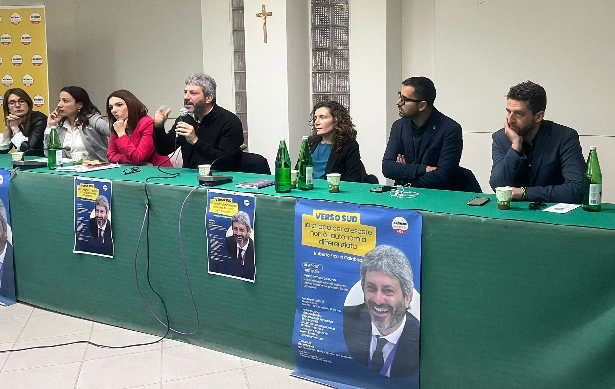Roberto Fico a Corigliano-Rossano: «In prima linea per dire no all’autonomia differenziata»
