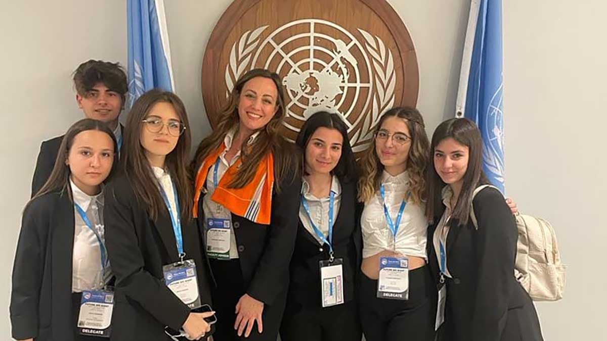 I ragazzi dell’Aletti volano a New York come “ambasciatori” per l’Onu