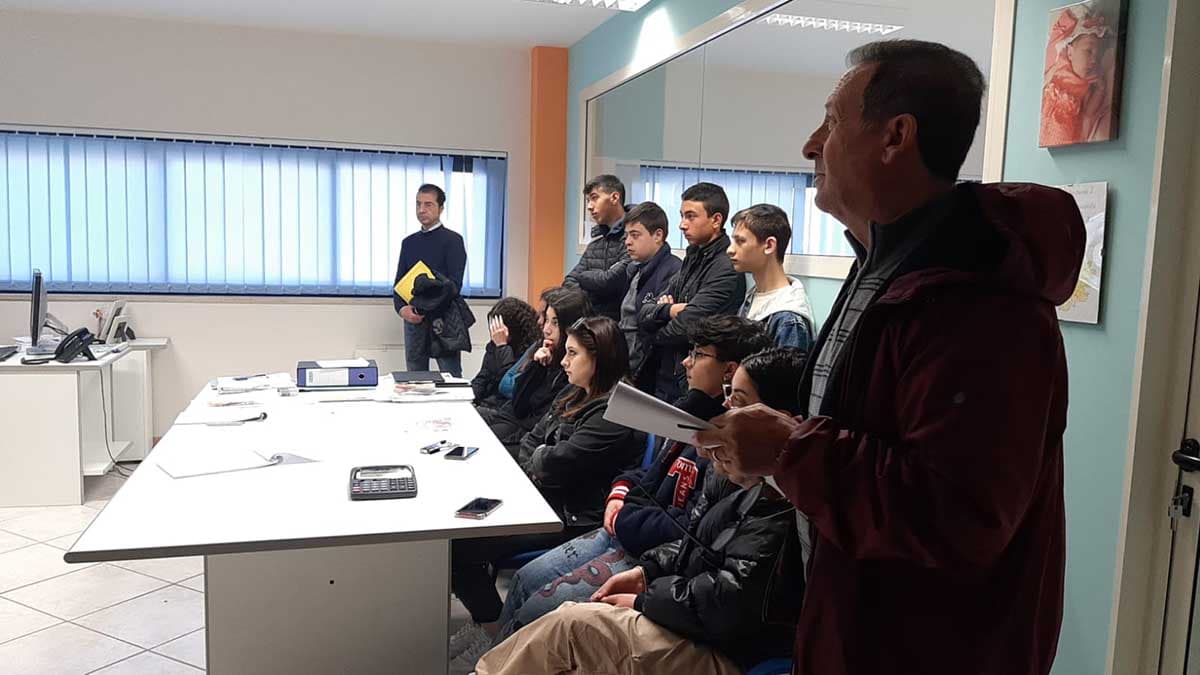 I ragazzi dell’Aletti alla scoperta del mondo della produzione locale