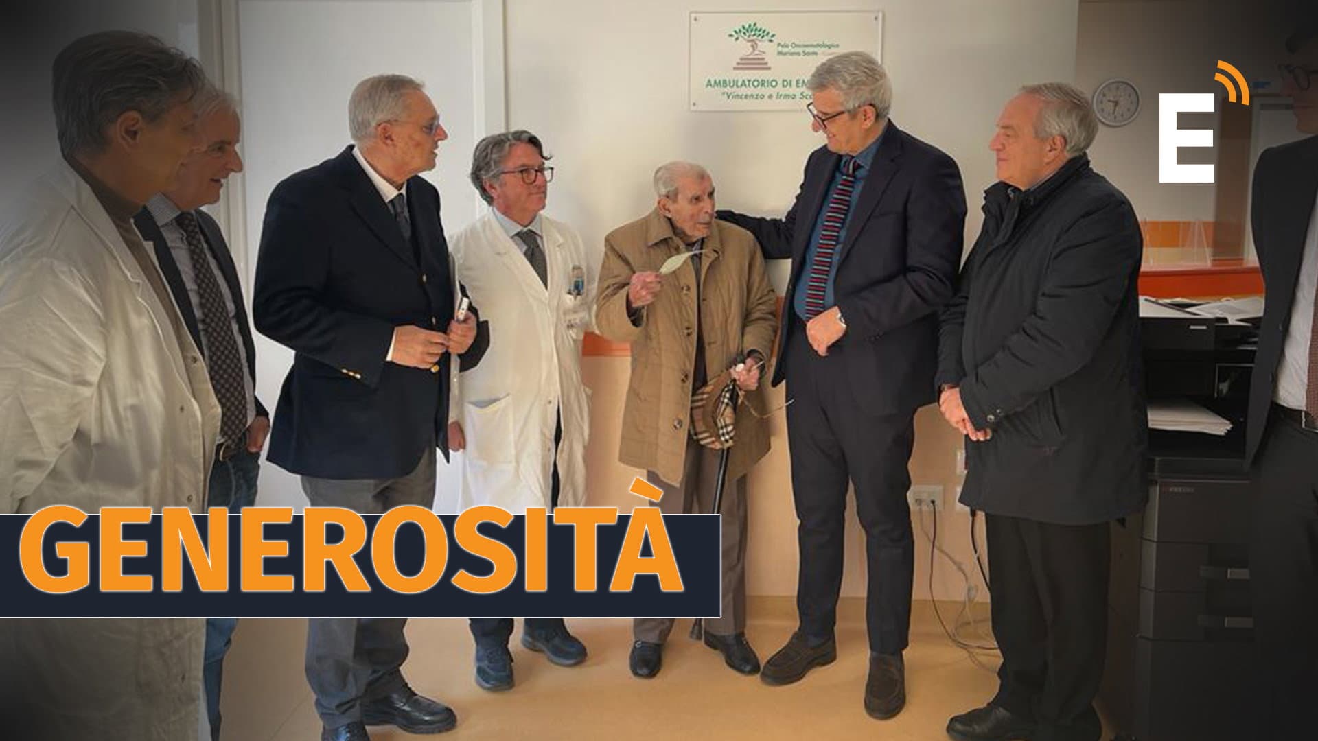 Il buon cuore di Vincenzo: dona 200 mila euro al Mariano Santo